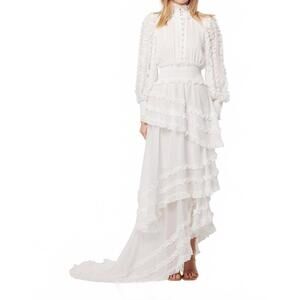 maxi dress mesh bottom winston mesh maxi dress